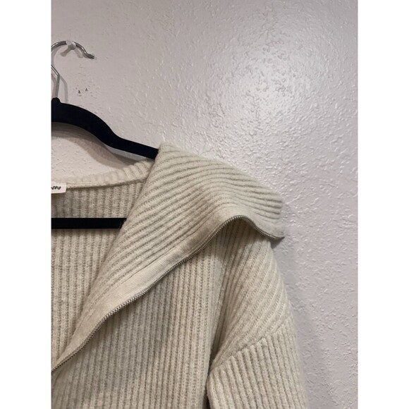 For Love & Lemons Ryan Sweater Size Large Color Crème /ivory/ White - Picture 2 of 10